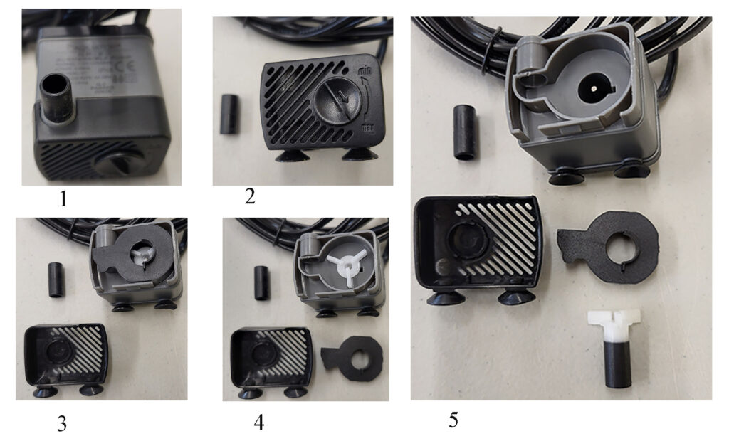Conglomerate of entire pump Pump Cleaning Explanation