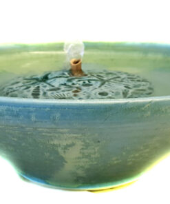 ceramic cat fountain