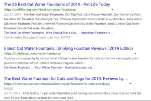 best cat fountains