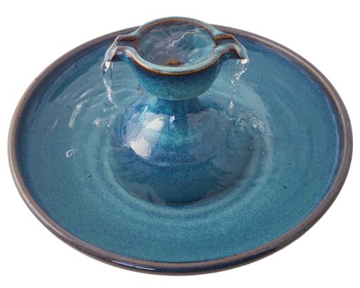 Dawn Piazza Handmade Ceramic Cat Water Fountain