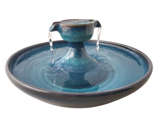 Dawn Piazza Handmade Ceramic Cat Water Fountain