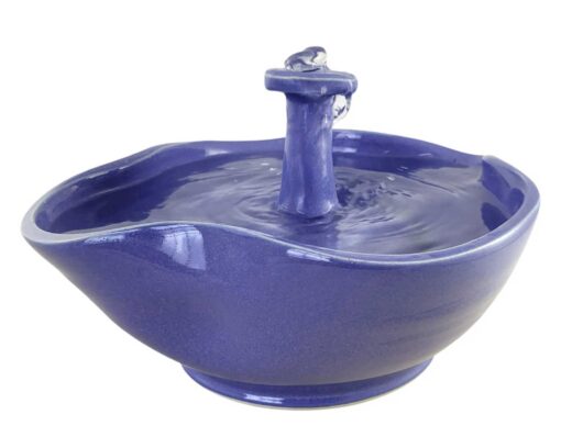 Purple Retro Cat Fountain (9 Cup)