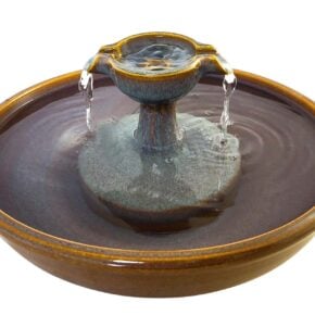 Desert Piazza  Original Style Ceramic Cat Water (10 Cup)