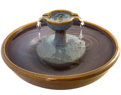 Desert Piazza  Original Style Ceramic Cat Water (10 Cup)