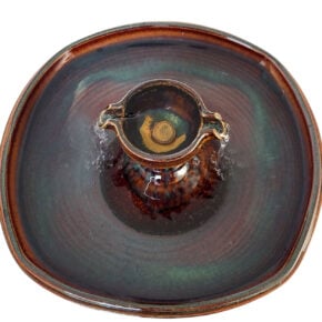 Mahogany Piazza  Enhanced Style Ceramic Cat Water (10 Cup)