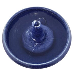 Indigo Candlestick  Original Style  Ceramic Cat Fountain (7 Cup)