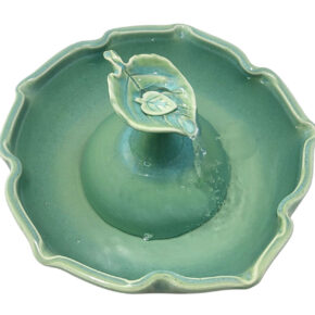 Caribbean Leaf Enhanced Style Cat Drinking Fountain (9 Cup)