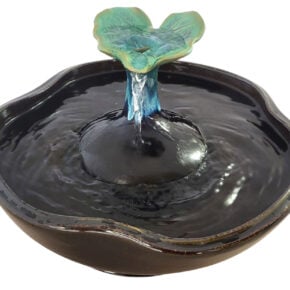Waterlily Leaf Enhanced Style Cat Fountain (8 Cup)