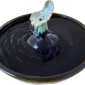 Oyster Enhanced Style Cat Drinking Fountain (11 Cup)