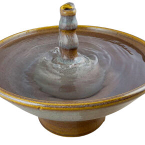 Candlestick Enhanced Style Ceramic Cat Fountain (12 Cup)