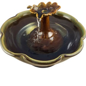 Oak Enhanced Style Cat Drinking Fountain  (11 Cup)