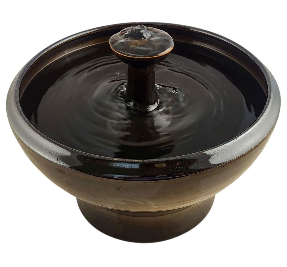 Ebony Piazza Enhanced Style Cat Fountain (10 Cup)