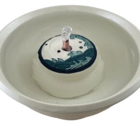 Kanagawa Enhanced Style  Cat Drinking Fountain (10 Cup)