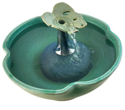 Monstera Enhanced Style Cat Water Fountain  (13 Cup)