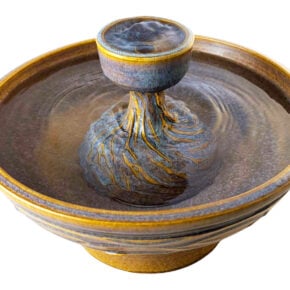 Piazza Swirl Enhanced Style Cat Fountain (11 Cup)