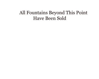 Sold Beyond This Point