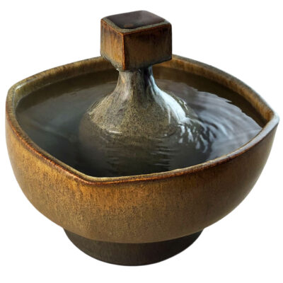 Antique Squared Enhanced Style Cat Fountain (10 Cup)
