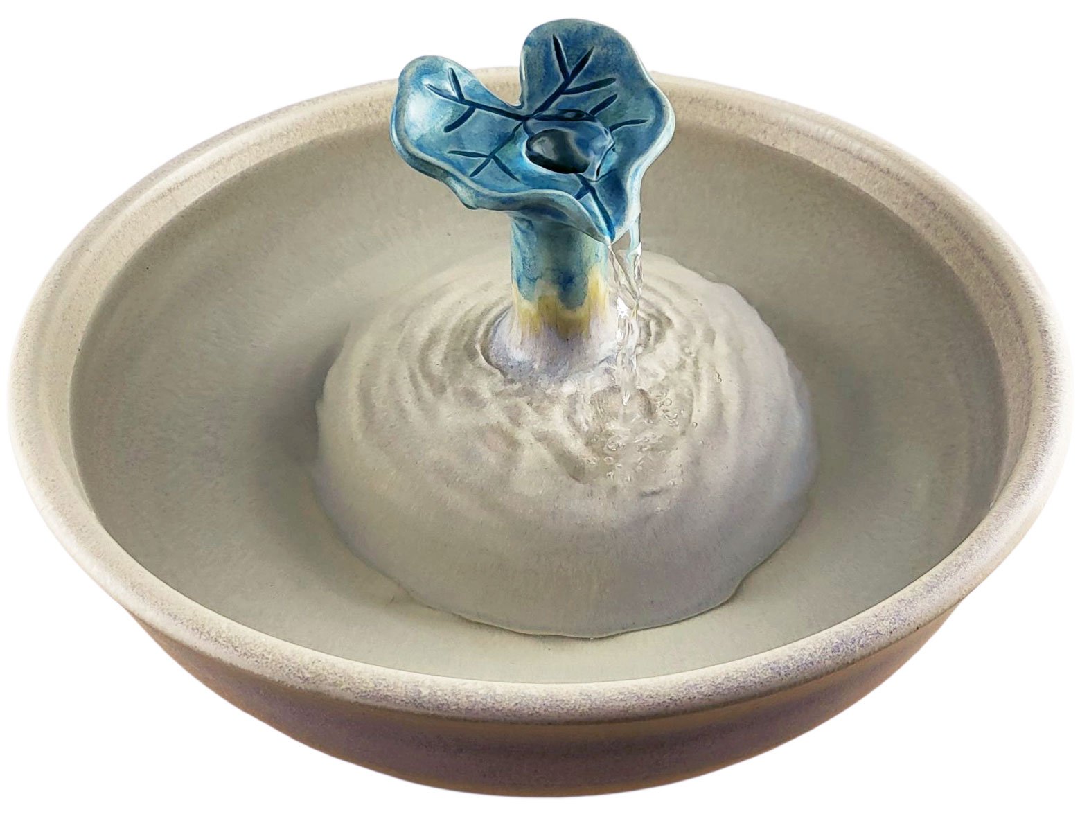 Waterlily Leaf Enhanced Style Cat Fountain (11 Cup)
