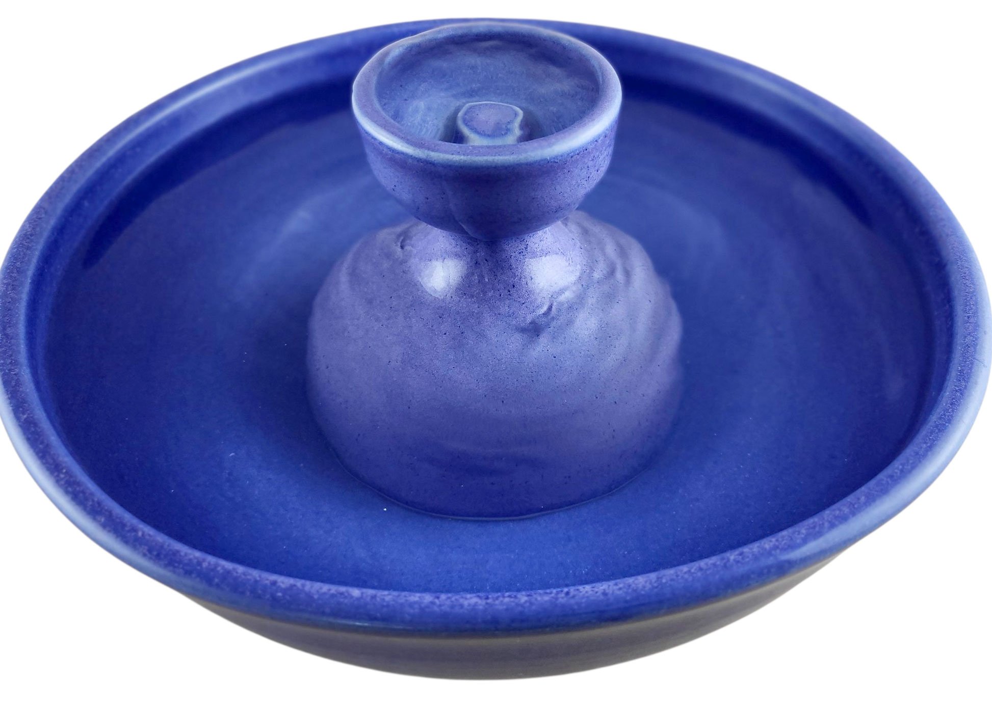 Iris Blue Piazza Enhanced Style Cat Fountain (13 Cup)