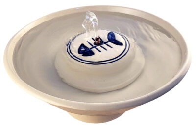 Fish Dinner Enhanced Style Cat Drinking Fountain (13 Cup)