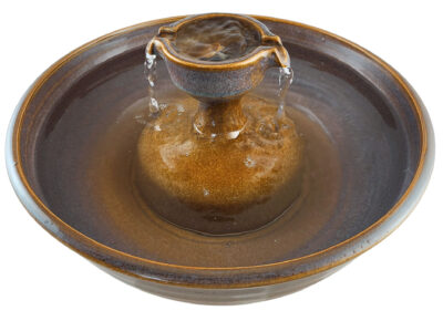 Desert Dawn Piazza  Enhanced Style Ceramic Cat Water Fountain (12 Cup)