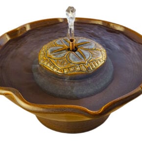 Panji Arabesque I  Enhanced Style  Cat Drinking Fountain (9 Cup)