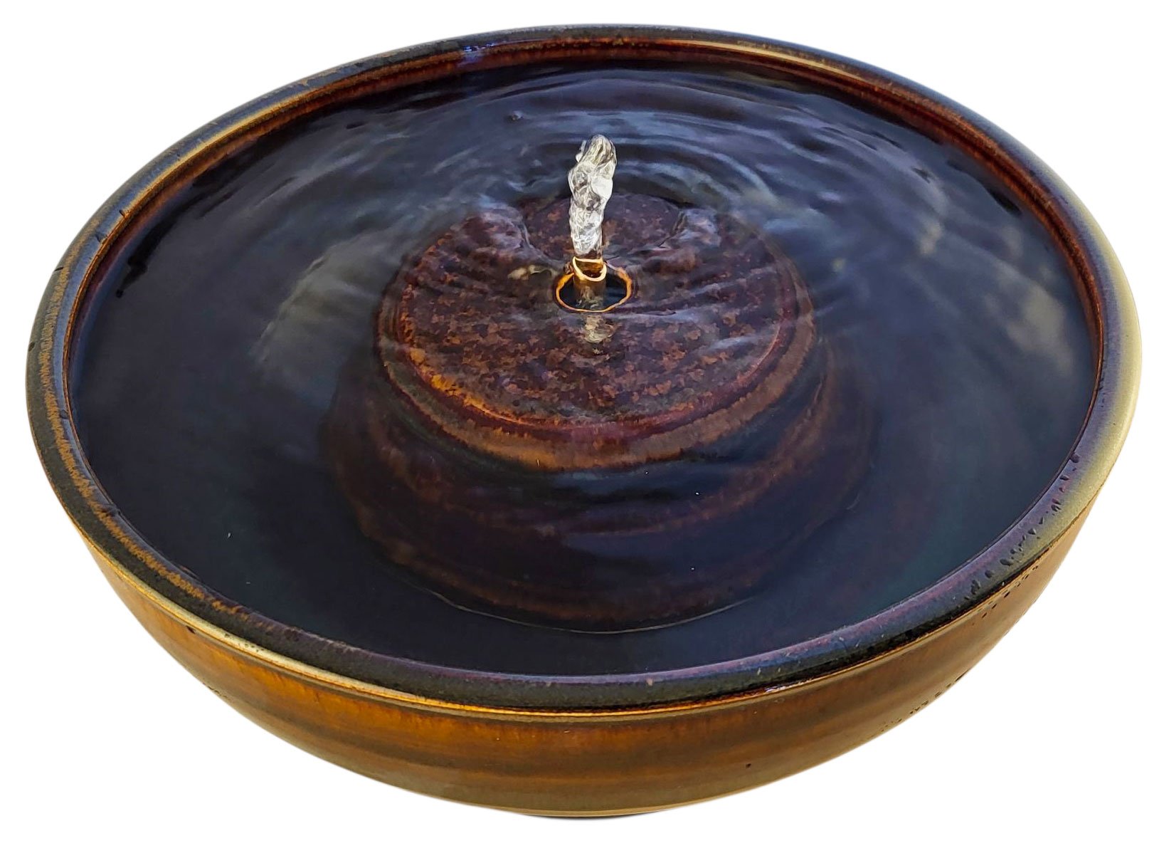 Mahogany Enhanced Style Cat Drinking Fountain (12 Cup)
