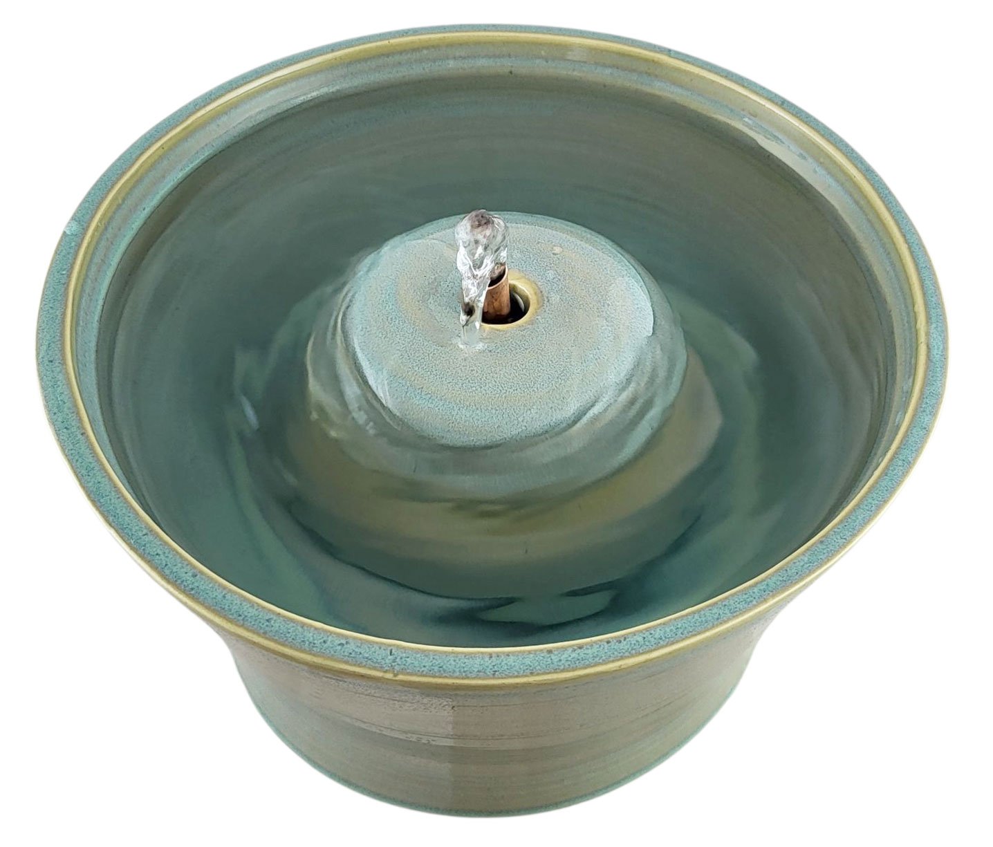Sea Green Enhanced Style Cat Drinking Fountain (11 Cup)