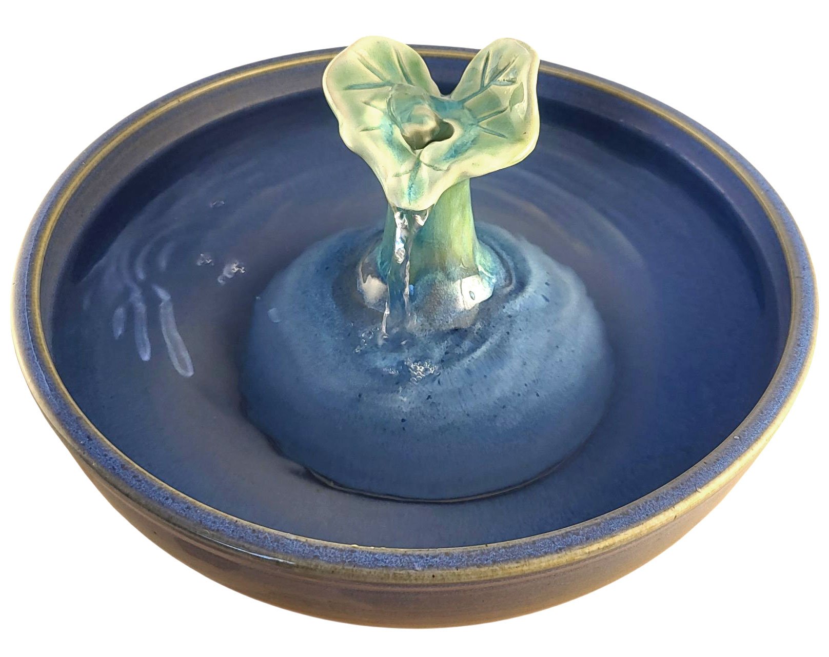 Waterlily Leaf Enhanced Style Cat Fountain (11 Cup)