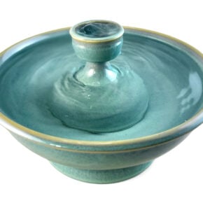 Sea Piazza Enhanced Style  Ceramic Cat Fountain (11 Cup)