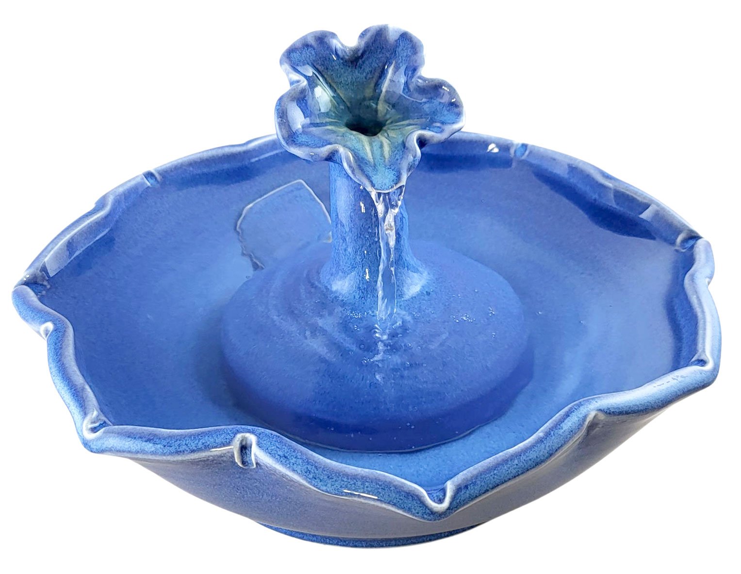 Blue Petunia  Original Style Cat Fountain  (11 Cup)