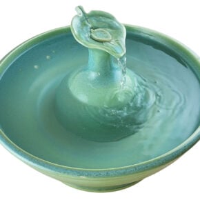 Caribbean Leaf Enhanced Style Cat Fountain (12 Cup)