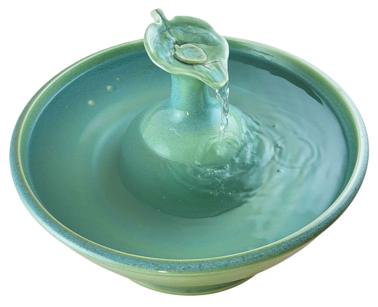 Caribbean Leaf Enhanced Style Cat Fountain (12 Cup)