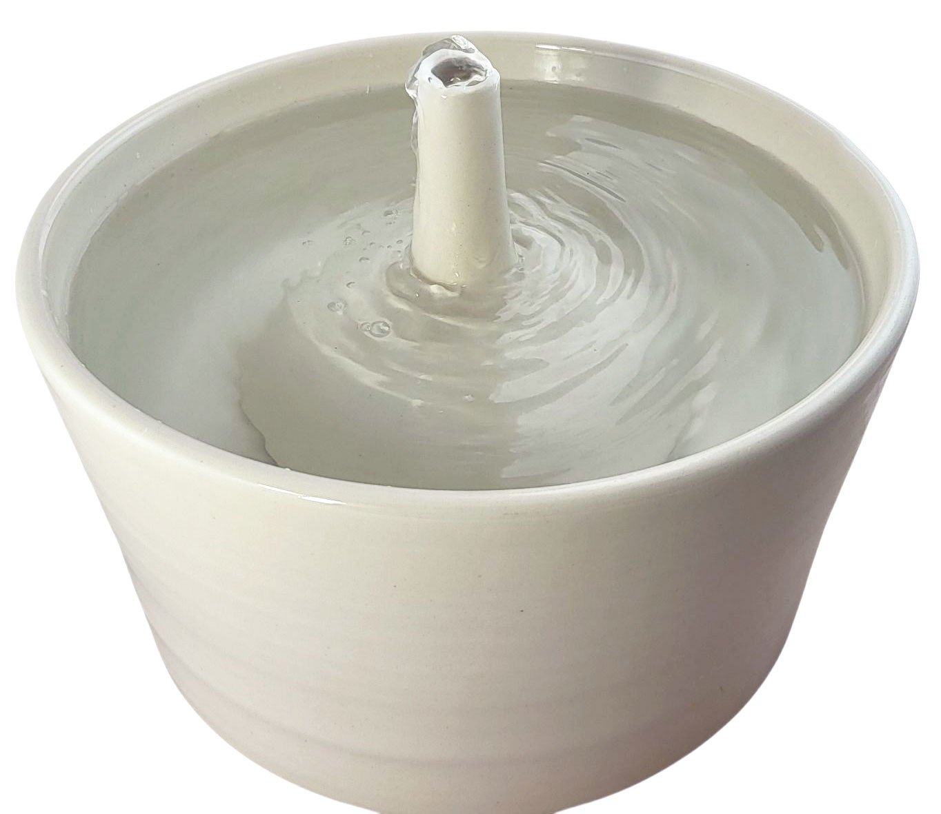Ivory Geyser  Enhanced Style Cat Water Fountain  (13 Cup)