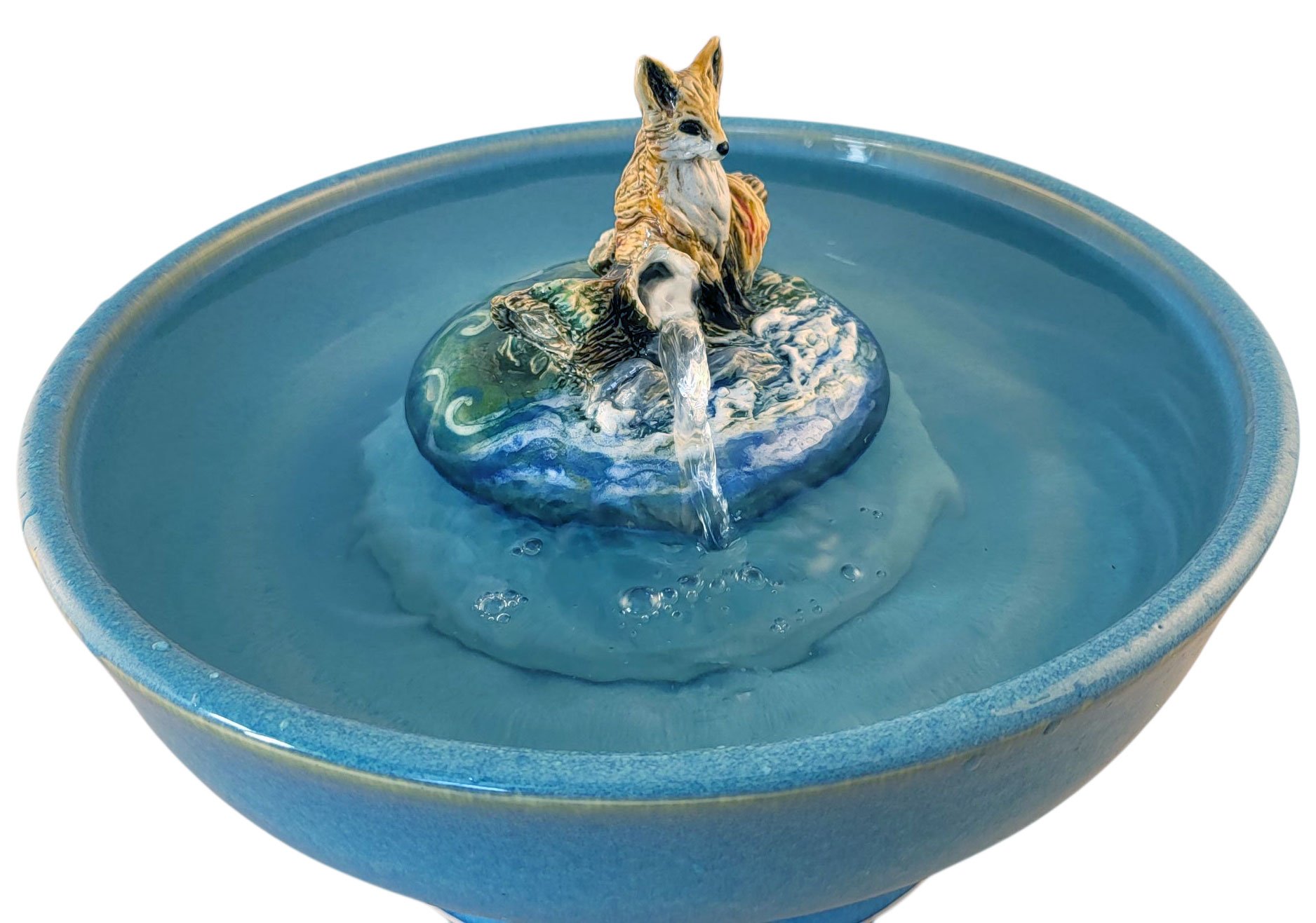 Fox Enhanced Style Cat Drinking Fountain (12 Cup)