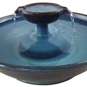 Dawn Piazza Original Style Ceramic Cat Water Fountain (17 Cup)