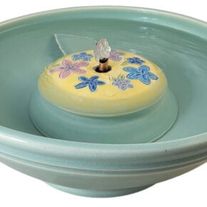 Spring Blossoms Original Style  Cat Drinking Fountain (11 Cup)