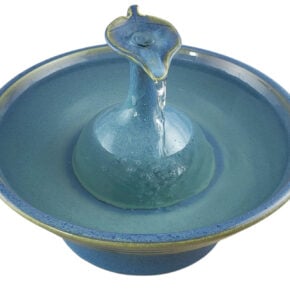 Teal Leaf Enhanced Style Cat Water Fountain  (11 Cup)