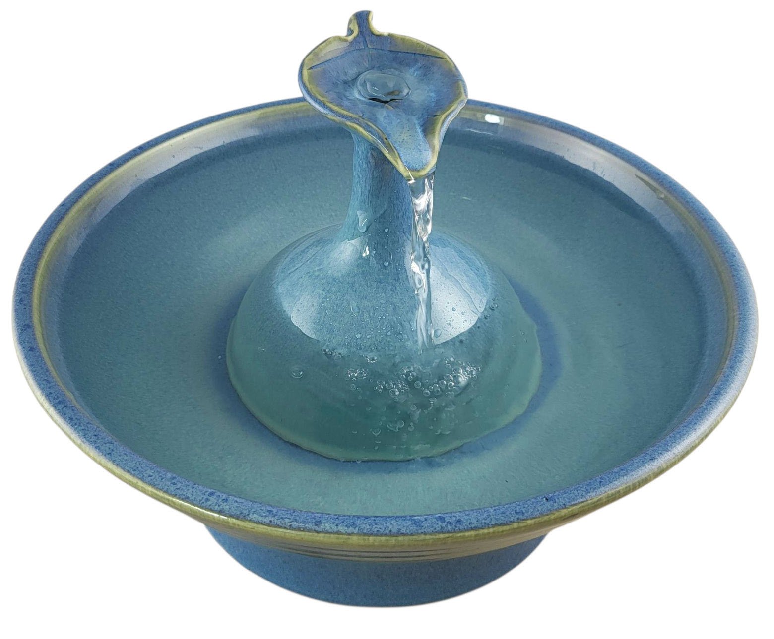 Teal Leaf Enhanced Style Cat Water Fountain  (11 Cup)