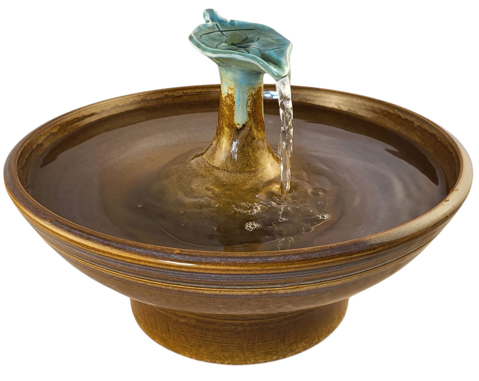 Deseert Leaf Enhanced Style Cat Water Fountain  (11 Cup)
