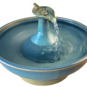 Teal Leaf II Enhanced Style Cat Water Fountain  (12 Cup)