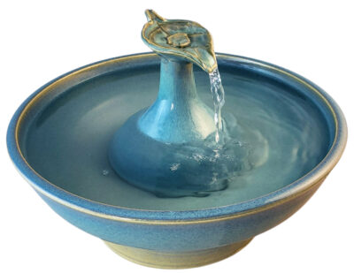 Teal Leaf II Enhanced Style Cat Water Fountain  (12 Cup)