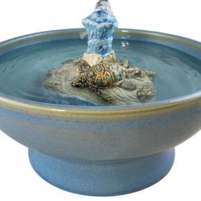Turtles Enhanced Style Cat Drinking Fountain (12 Cup)