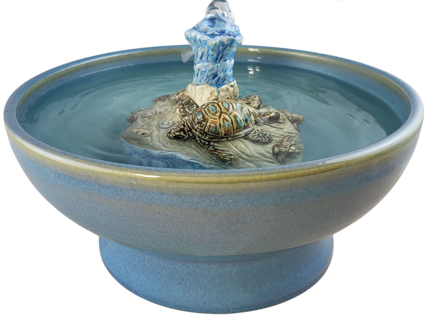 Turtles Enhanced Style Cat Drinking Fountain (12 Cup)