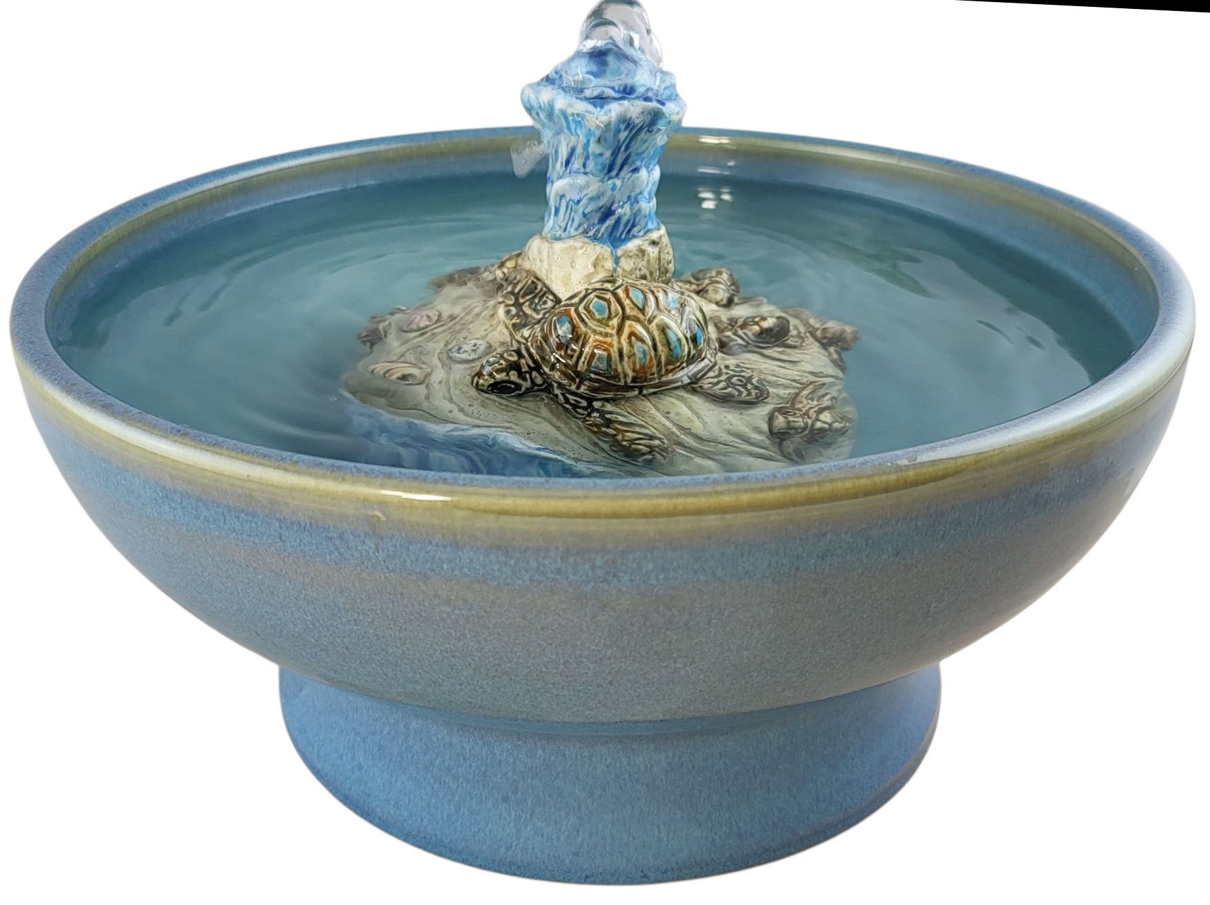 Turtles Enhanced Style Cat Drinking Fountain (12 Cup)