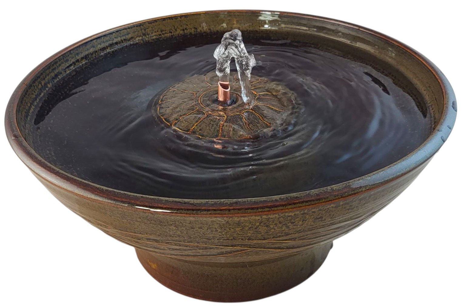 Mahogany Swirl Enhanced Style  Cat Drinking Fountain (12 Cup)