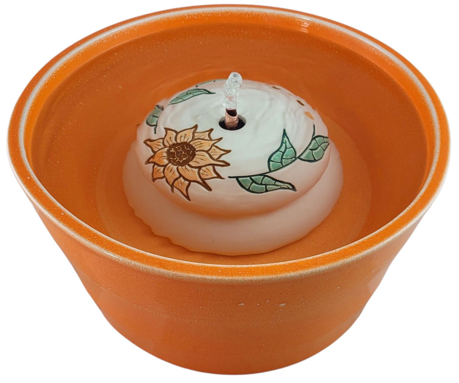 Sunflower Enhanced Style Cat Drinking Fountain (12 Cup)