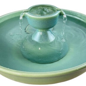 Caribbean Piazza Original Style Ceramic Cat Water Fountain (18 Cup)