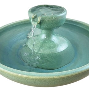 Peruvian Piazza Original Style Cat Drinking Fountain (10 Cup)