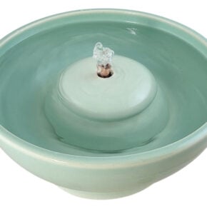 Spring Green Enhanced Style  Cat Drinking Fountain (10 Cup)
